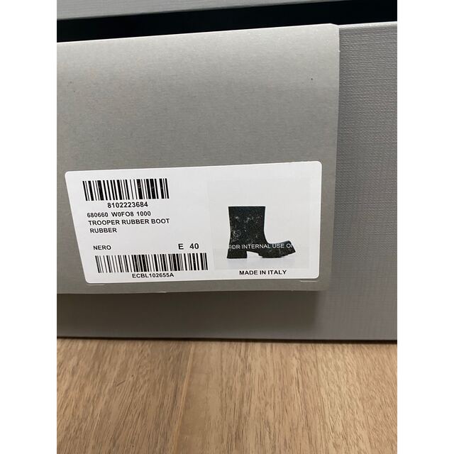 Balenciaga(バレンシアガ)のルーメル様専用●Balenciaga Trooper Boots EU40 メンズの靴/シューズ(ブーツ)の商品写真