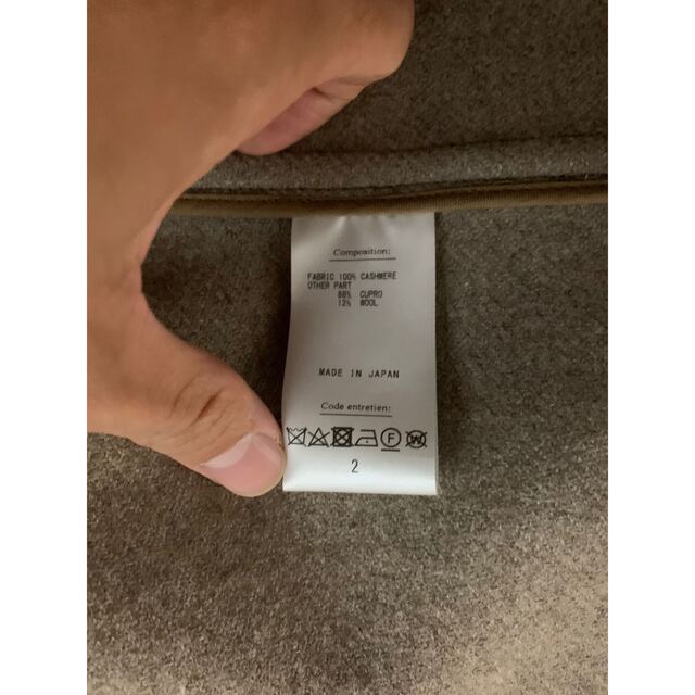 COMOLI(コモリ)のHERILL  duffle coat ダッフルコート メンズのジャケット/アウター(ダッフルコート)の商品写真