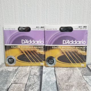 ☆新品☆　D'Addario ダダリオ アコースティックギター弦 EXP26