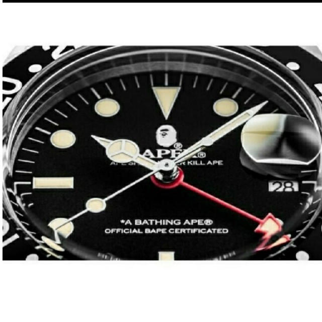 A BATHING APE(アベイシングエイプ)の激レア A BATHING APE CLASSIC TYPE 2 BAPEX メンズの時計(腕時計(アナログ))の商品写真