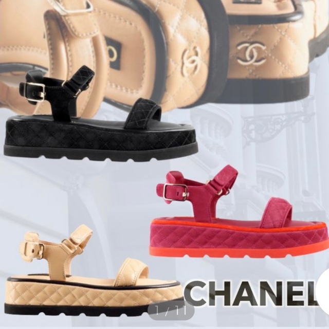 CHANEL♡サンダル