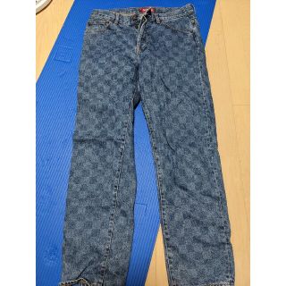 シュプリーム(Supreme)のsupreme regular jean washed checkerboard(デニム/ジーンズ)