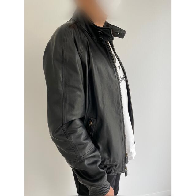 入手困難 COACH 本革 レザージャケット LEATHER BOMBER 革ジャン