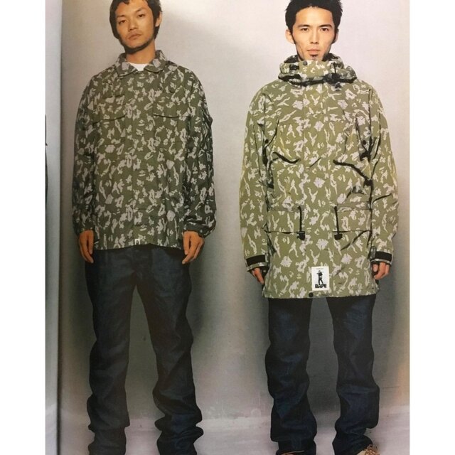 メンズ 激レア！A BATHING APE “DIGITAL CAMO” モッズコート 日本