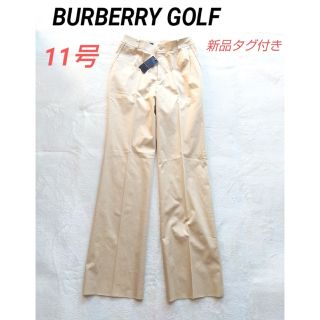 バーバリー(BURBERRY)の【BURBERRY GOLF】新品 レディース パンツ 11号 ノバチェック(チノパン)