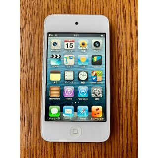 アイポッドタッチ(iPod touch)のiPod touch 第4世代 16GB ホワイト(ポータブルプレーヤー)