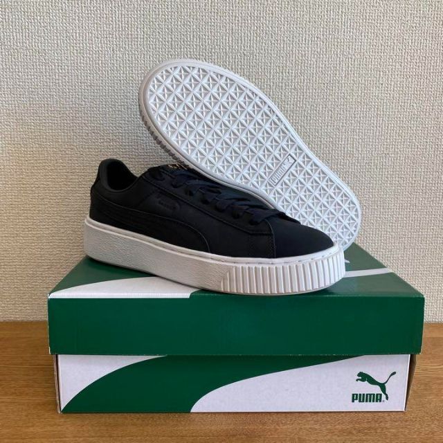 新品タグ付き　プーマ/PUMA　24センチ　厚底　スニーカー　靴