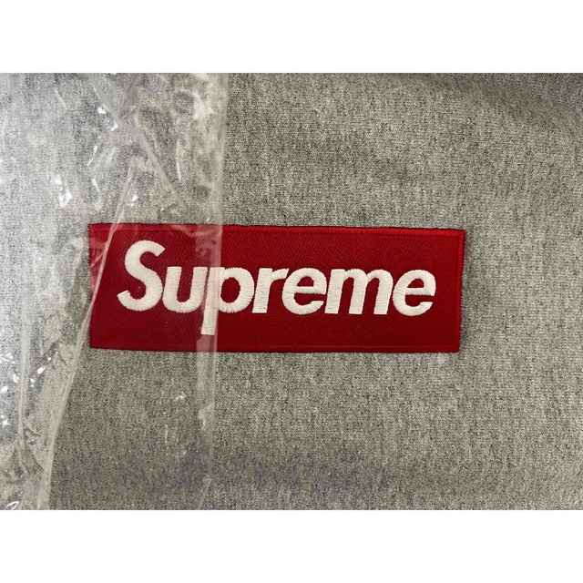 新品 希少 16AW supreme Box logo パーカー グレー S