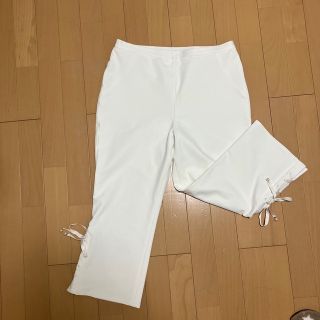 大きいサイズ46＊TO BE CHIC 完売 パールレギパンツ＊エポカFOXEY