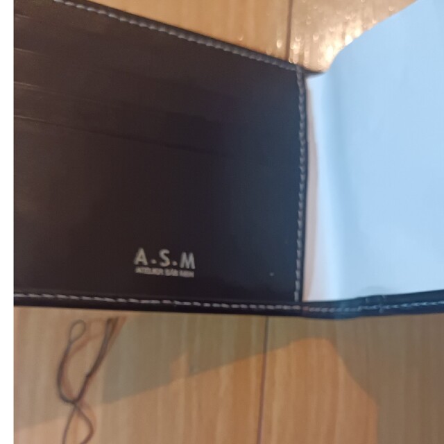 A.S.M ATELIER SAB MEN(エイエスエム)のアトリエサブ　メン　二つ折り財布　340134 メンズのファッション小物(折り財布)の商品写真