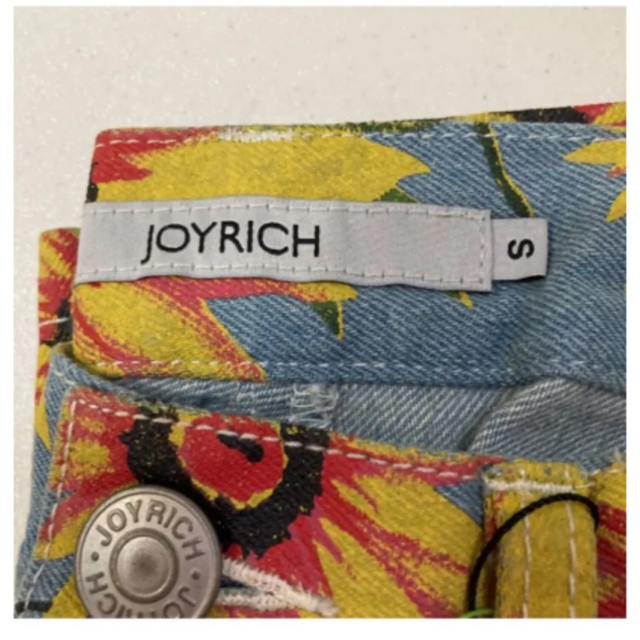 JOYRICH(ジョイリッチ)の★JOYRICH★ボーイフレンド パンツ デニム ジーンズ ひまわり 海外S レディースのパンツ(デニム/ジーンズ)の商品写真