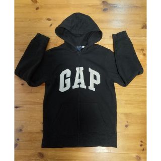 ギャップ(GAP)のGAP パーカー 160 黒(ジャケット/上着)