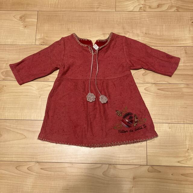 BeBe(ベベ)のチュニック キッズ/ベビー/マタニティのベビー服(~85cm)(シャツ/カットソー)の商品写真