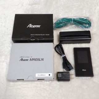 エヌイーシー(NEC)のAterm MR05LN☆クレードル付き(PC周辺機器)