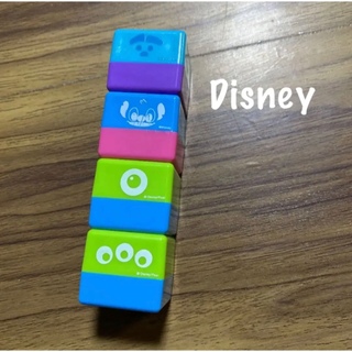 ディズニー(Disney)のディズニースタンプ　4個セット(印鑑/スタンプ/朱肉)