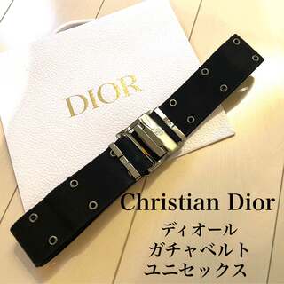 クリスチャンディオール(Christian Dior)のクリスチャン・ディオール　ベルト　黒　ユニセックス(ベルト)