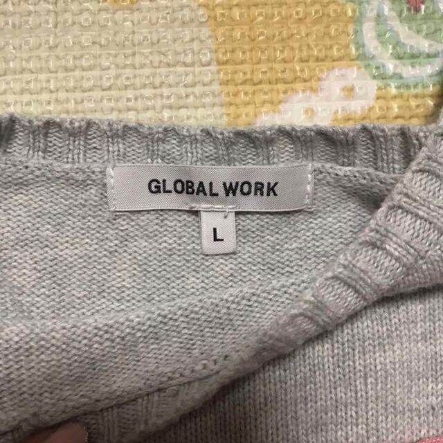 GLOBAL WORK(グローバルワーク)のニット　110cm キッズ/ベビー/マタニティのキッズ服男の子用(90cm~)(ニット)の商品写真