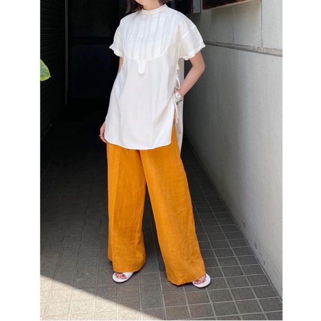 TODAYFUL(トゥデイフル)のTODAYFUL Linen Gather Pants レディースのパンツ(カジュアルパンツ)の商品写真