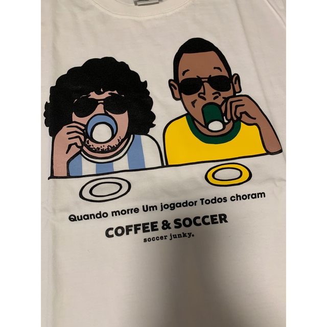 【最終処分価格】soccer junky マラドーナ&ペレ　Tシャツ