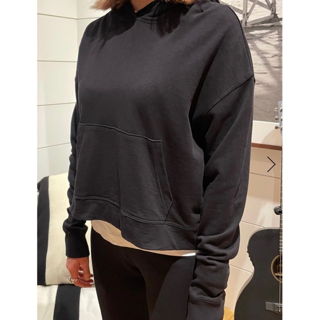 新品 JAMES PERSE ジェームスパース☆バックパイル スウェットフーディ-