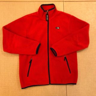 ザノースフェイス(THE NORTH FACE)のTHE NORTH FACE フリース　アウター　赤　Mサイズ(パーカー)