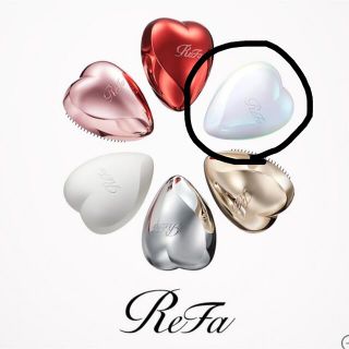 リファ(ReFa)のReFa ハートブラシ🤍オーロラホワイト(ヘアブラシ/クシ)