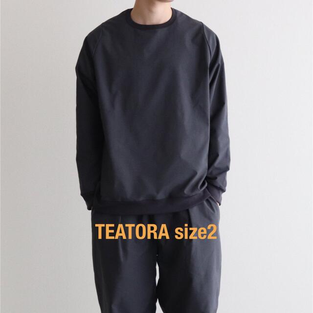 美品 TEATORA CARTRIDGE SWEATER MS GRAPHITE