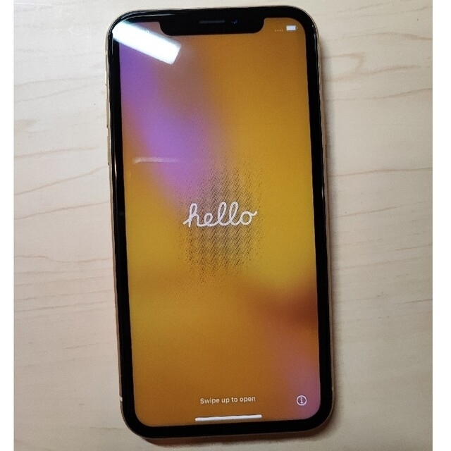 simフリー iphone xr 64GB イエロー