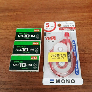 トンボエンピツ(トンボ鉛筆)のMONO 修正テープ 詰め替えカートリッジ YR5 マックス針(消しゴム/修正テープ)
