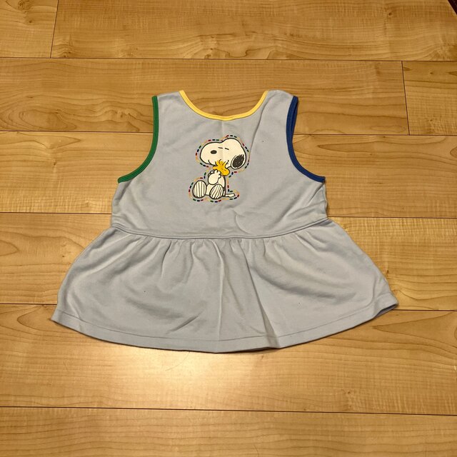 SNOOPY(スヌーピー)のスヌーピージャンパースカート キッズ/ベビー/マタニティのキッズ服女の子用(90cm~)(スカート)の商品写真