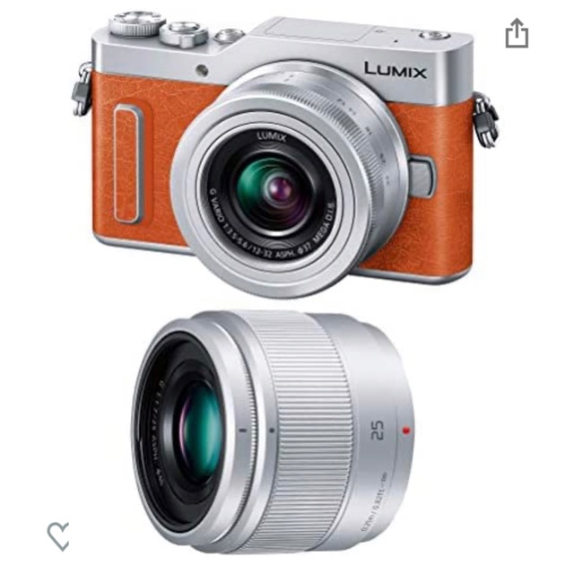 Panasonic(パナソニック)のLUMIX DMC-GF7W ダブルズームレンズキット スマホ/家電/カメラのカメラ(ミラーレス一眼)の商品写真