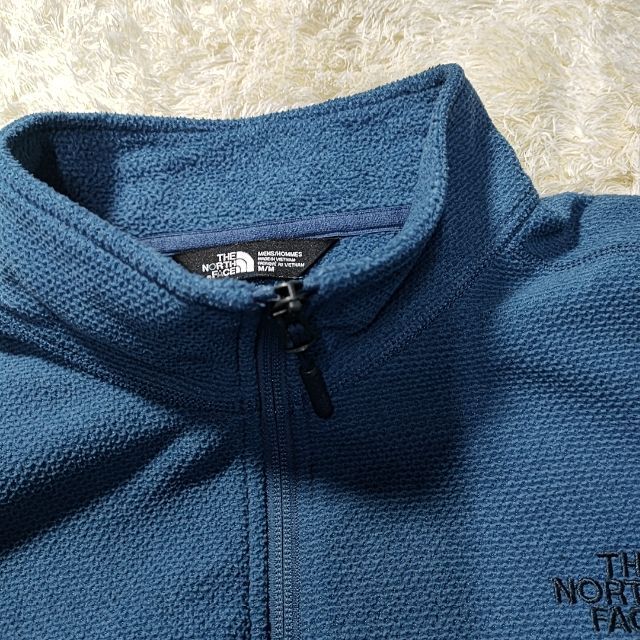 【THE NORTH FACE】フリースジャケット フルジップ 刺繍  M