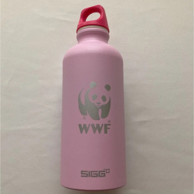 SIGG(シグ)の★SIGG×WWF★コラボ ピンク パンダ ボトル マイボトル 水筒 パステル インテリア/住まい/日用品のキッチン/食器(容器)の商品写真