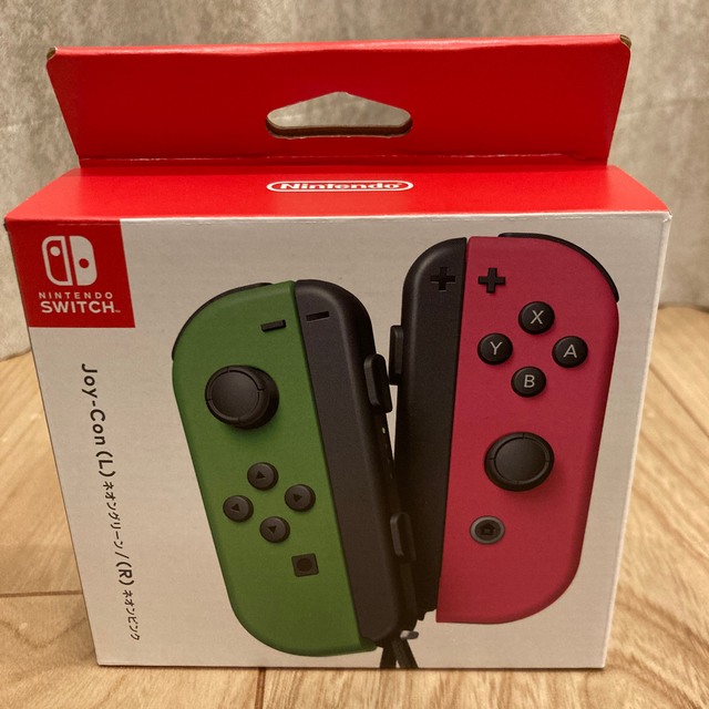 家庭用ゲーム機本体Joy-Con ネオグリーン　ネオピンク　未使用品