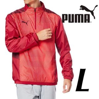 プーマ(PUMA)の5新品 PUMA プーマ 裏起毛 防風 アウター ジャケット L 赤 レッド(ウェア)