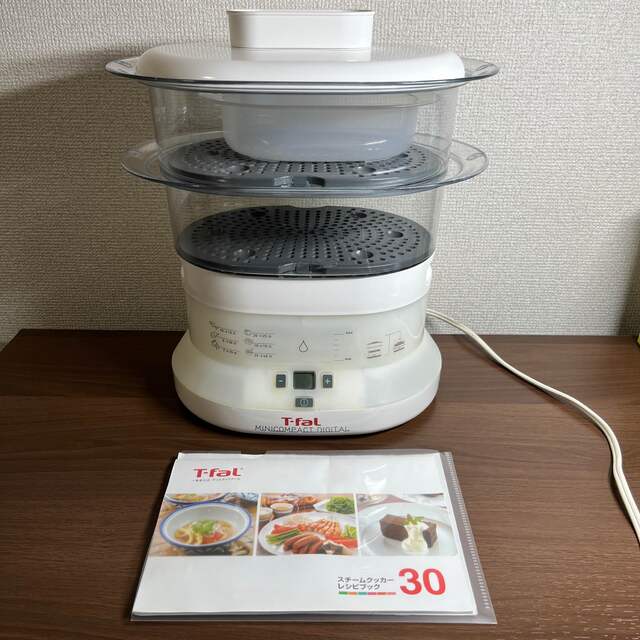 T-fal - T-fal 卓上電気蒸し器 ミニコンパクト デジタルの通販 by ...