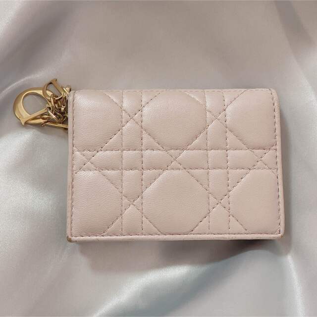 LADY DIOR 名刺入れ フラップ カードホルダー