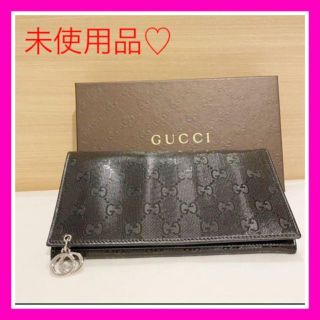 グッチ(Gucci)のgucci 長財布　ブラック　黒　BLACK Gucci グッチ(財布)