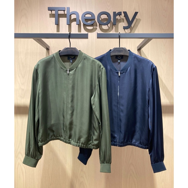 見事な創造力 Theory Theory 21ss 極細繊維クロス ボンバージャケット ボンバージャケット 