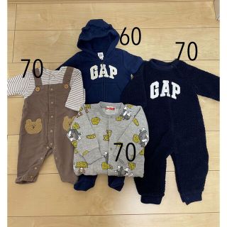 ギャップ(GAP)のまとめ売りロンパース(ロンパース)