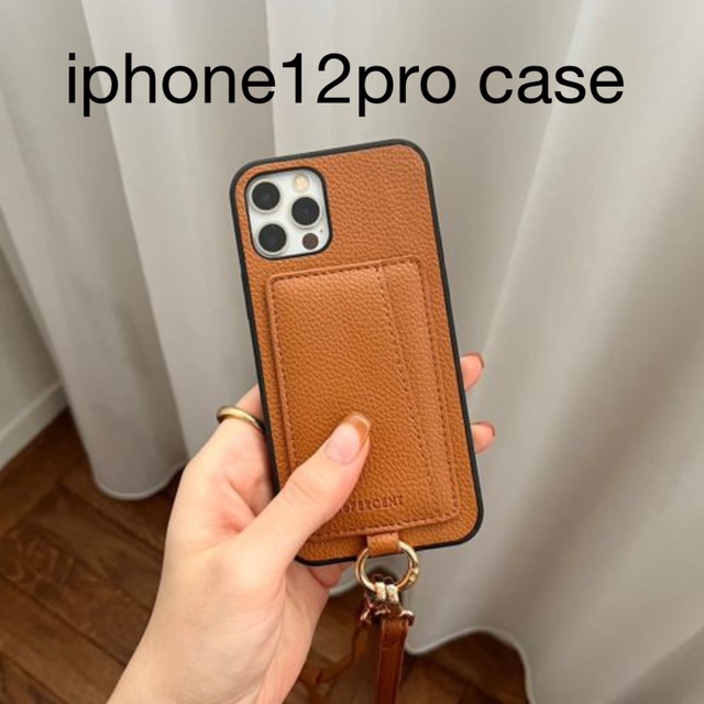 LOWRYS FARM(ローリーズファーム)の【セット】Me% iphone12pro ケース ストラップ付き スマホ/家電/カメラのスマホアクセサリー(iPhoneケース)の商品写真