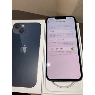 Apple - 【バッテリー100%】極美品 iPhone 13 128GB SIMフリーの通販