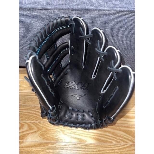 MIZUNO(ミズノ)のミズノ グローブ MIZUNO 黒　ブラック　新品　未使用 スポーツ/アウトドアの野球(グローブ)の商品写真