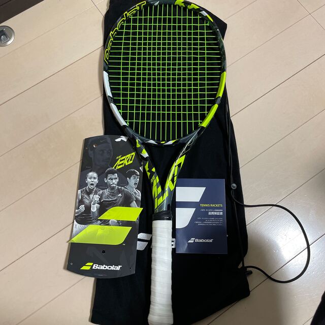 Babolat(バボラ)の硬式テニスラケット　バボラ　ピュアアエロ　2022　国内正規品　グリップ3 スポーツ/アウトドアのテニス(ラケット)の商品写真