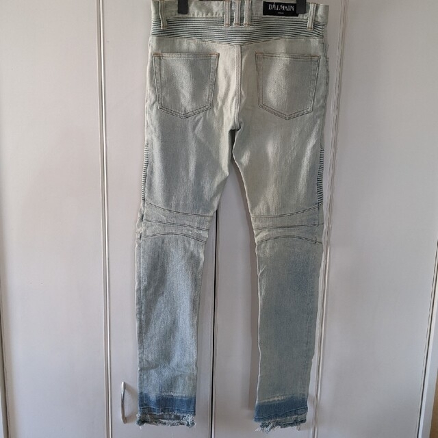 美品☆BALMAIN バイカーデニム 29 - デニム/ジーンズ