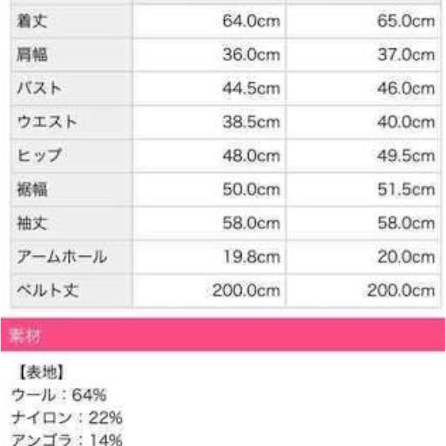 Rady(レディー)のRady♡フォックスファー ビジューウールコート♡2点セット レディースのジャケット/アウター(ロングコート)の商品写真