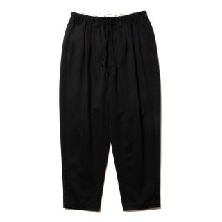 COOTIE - COOTIE T/C 2 Tuck Easy Ankle Pants 黒 XLの通販 by ラモス