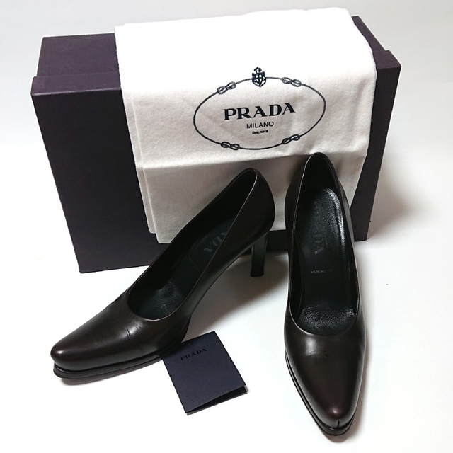 PRADA/プラダ/CALZATURE DONNA/レザー パンプス/シューズ | www