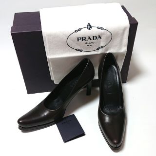 プラダ(PRADA)のPRADA／プラダ／CALZATURE DONNA／レザー パンプス／シューズ(ハイヒール/パンプス)