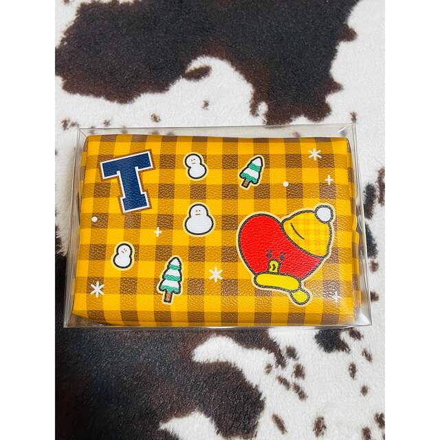 ナチュラ BT21 四角ポーチ【TATA】 通販 BT21 TATA フェイスポーチ スクエアカン セット